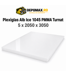Plexiglas Alb/Ice 1045 PMMA turnat 5 x 2050 x 3050 mm